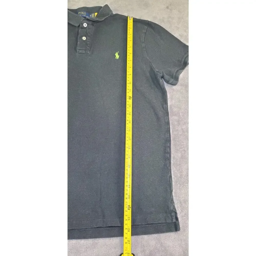Polo Ralph Lauren Shirt Men's Sz XL Gray Custom Slim Fit Short Sleeve Za3-56